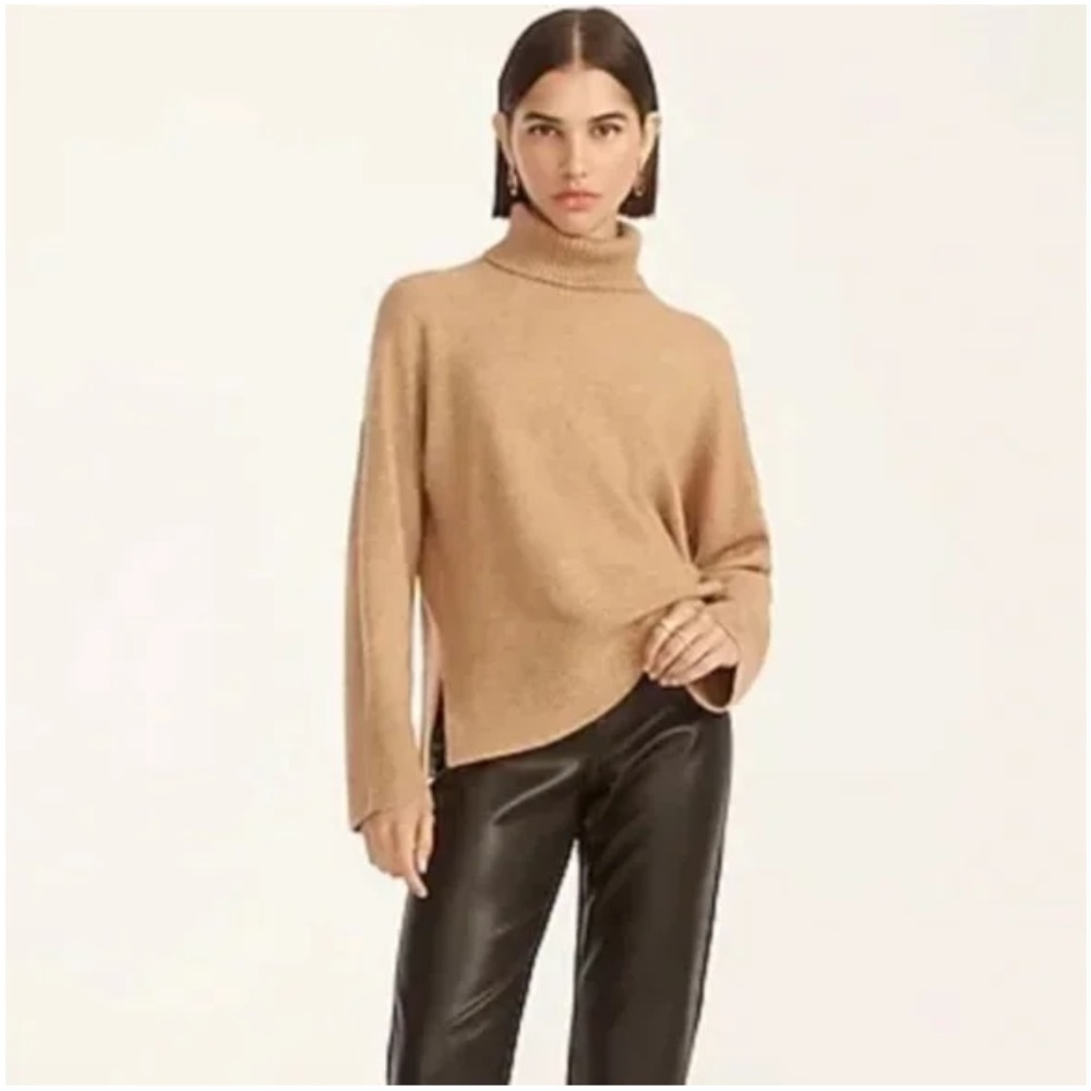 J. Crew Alpaca & Wool Turtleneck Sweater Size XL
